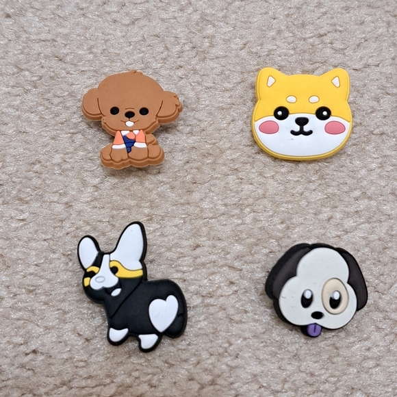 Dog Theme Shoe Charms | Set Of 17 | Shoe Decorations Clog Charms - Picture 2 of 7